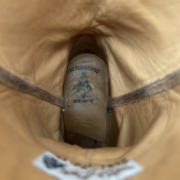 Old Gringo Pointed Toe Eagle Western Cowboy Boots Womens 9 B - Picture 9 of 12